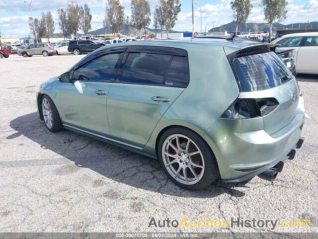 VOLKSWAGEN GOLF GTI S 4-DOOR, 3VW4T7AU9GM024515