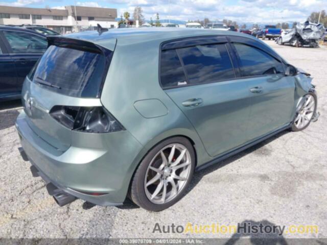 VOLKSWAGEN GOLF GTI S 4-DOOR, 3VW4T7AU9GM024515