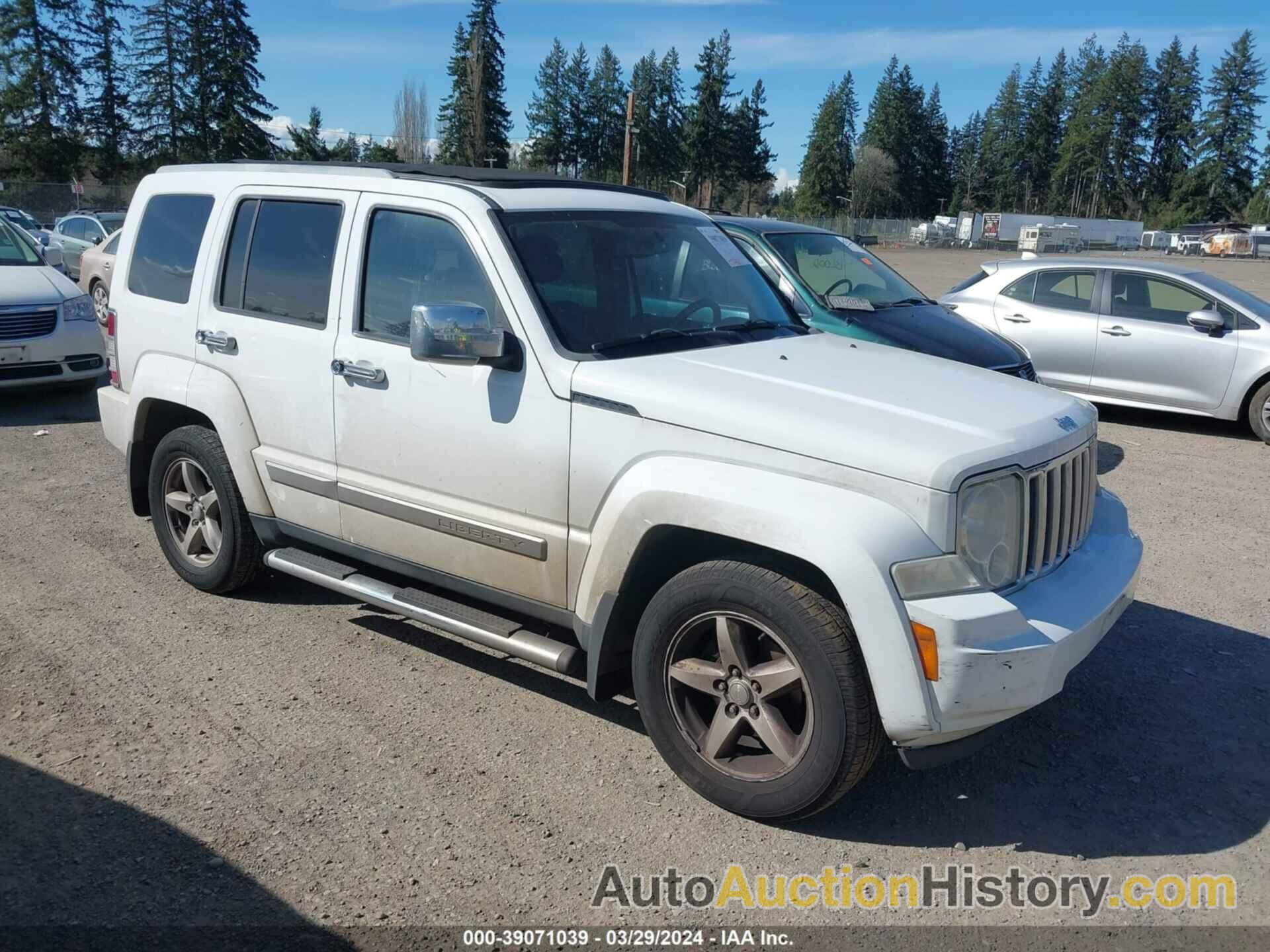 JEEP LIBERTY LIMITED EDITION, 1C4PJMCK8CW125670