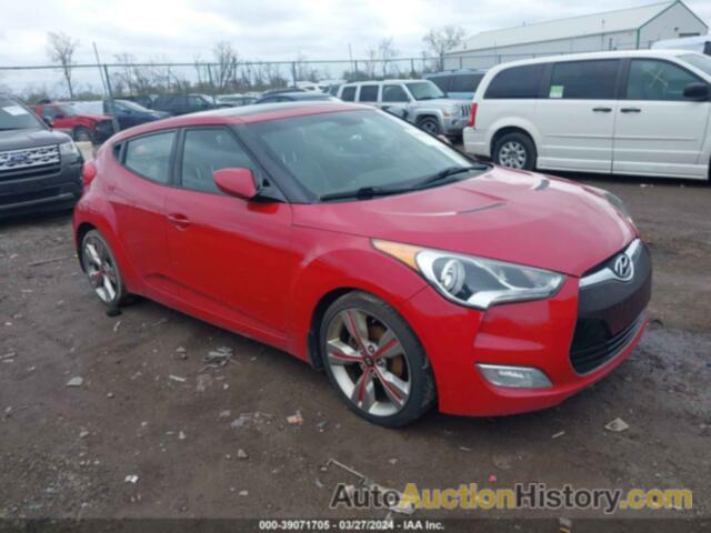 HYUNDAI VELOSTER BASE W/GRAY, KMHTC6AD8CU076891