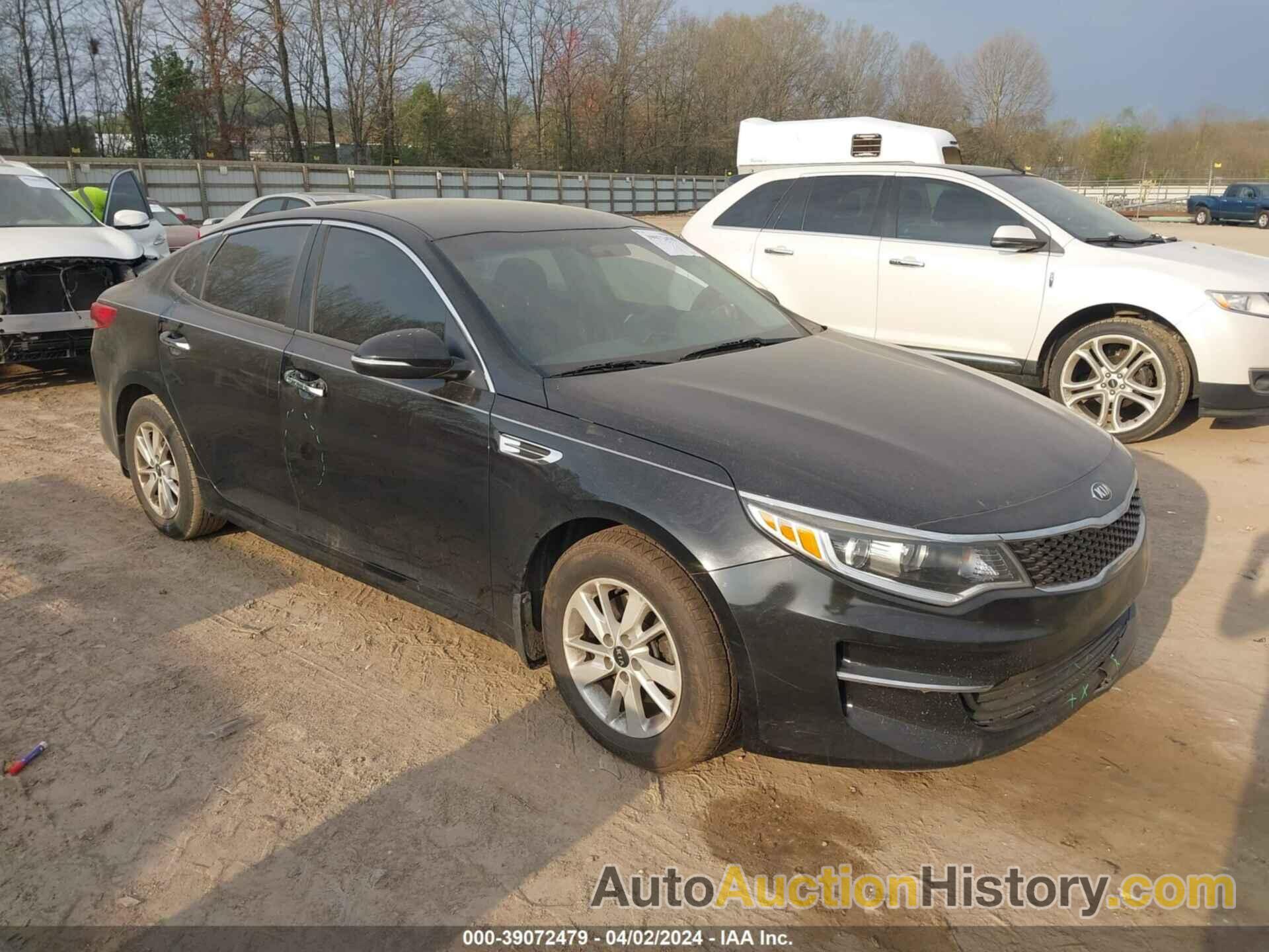 KIA OPTIMA LX, 5XXGT4L39GG099784