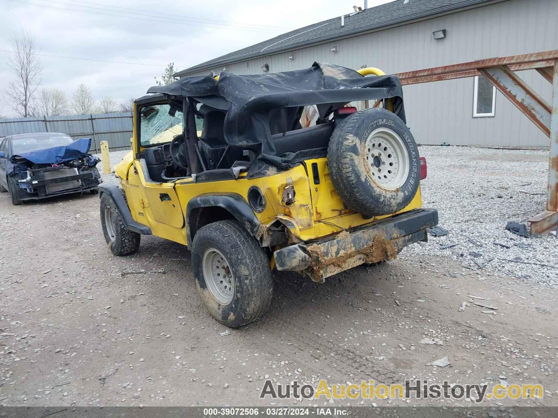 JEEP WRANGLER SE, 1J4FA29P61P309137