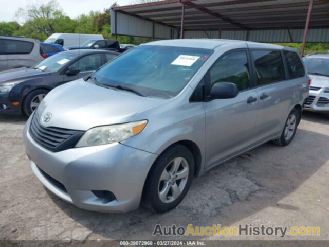 TOYOTA SIENNA L V6 7 PASSENGER, 5TDZK3DC7DS387298