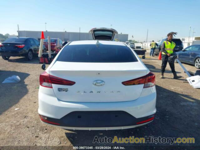 HYUNDAI ELANTRA SEL, 5NPD84LF0KH403211