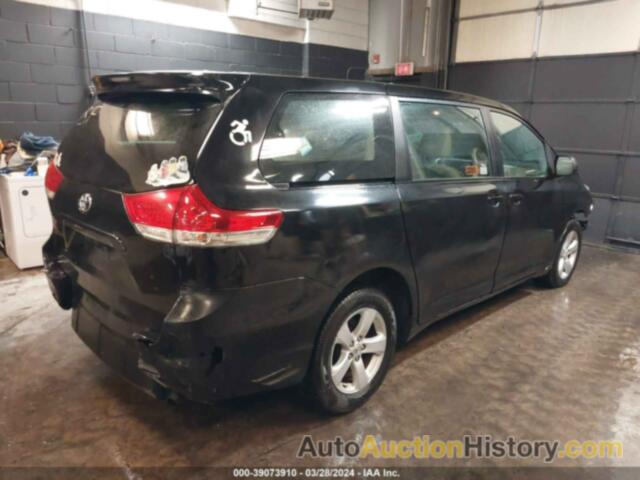 TOYOTA SIENNA L V6 7 PASSENGER, 5TDZK3DC5ES431669