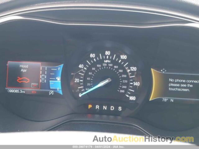 FORD FUSION SEL, 3FA6P0CD9KR150587