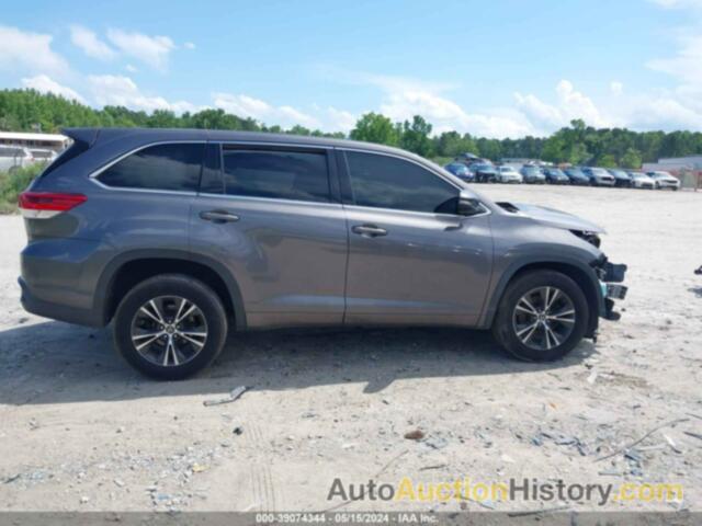 TOYOTA HIGHLANDER LE, 5TDZARFH9JS036497