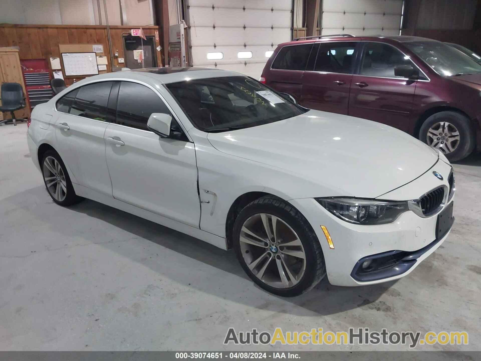 BMW 430I GRAN COUPE XDRIVE, WBA4J3C58KBL07332