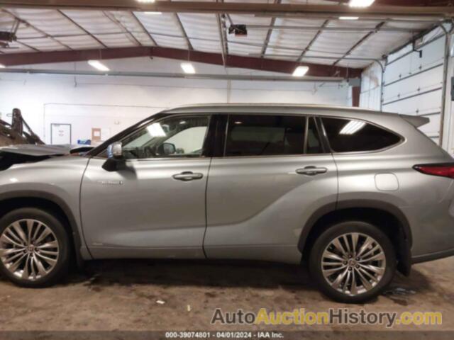 TOYOTA HIGHLANDER HYBRID PLATINUM, 5TDEBRCH6MS016597