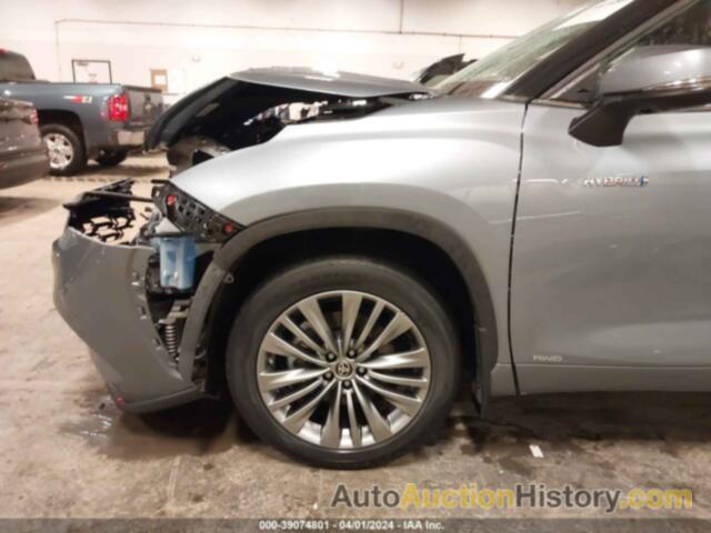 TOYOTA HIGHLANDER HYBRID PLATINUM, 5TDEBRCH6MS016597