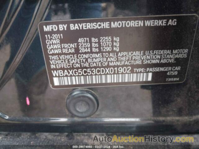 BMW 528 I, WBAXG5C53CDX01902