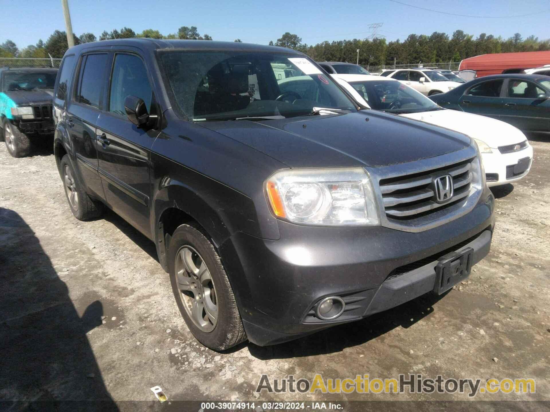 HONDA PILOT EX-L, 5FNYF3H52DB036766