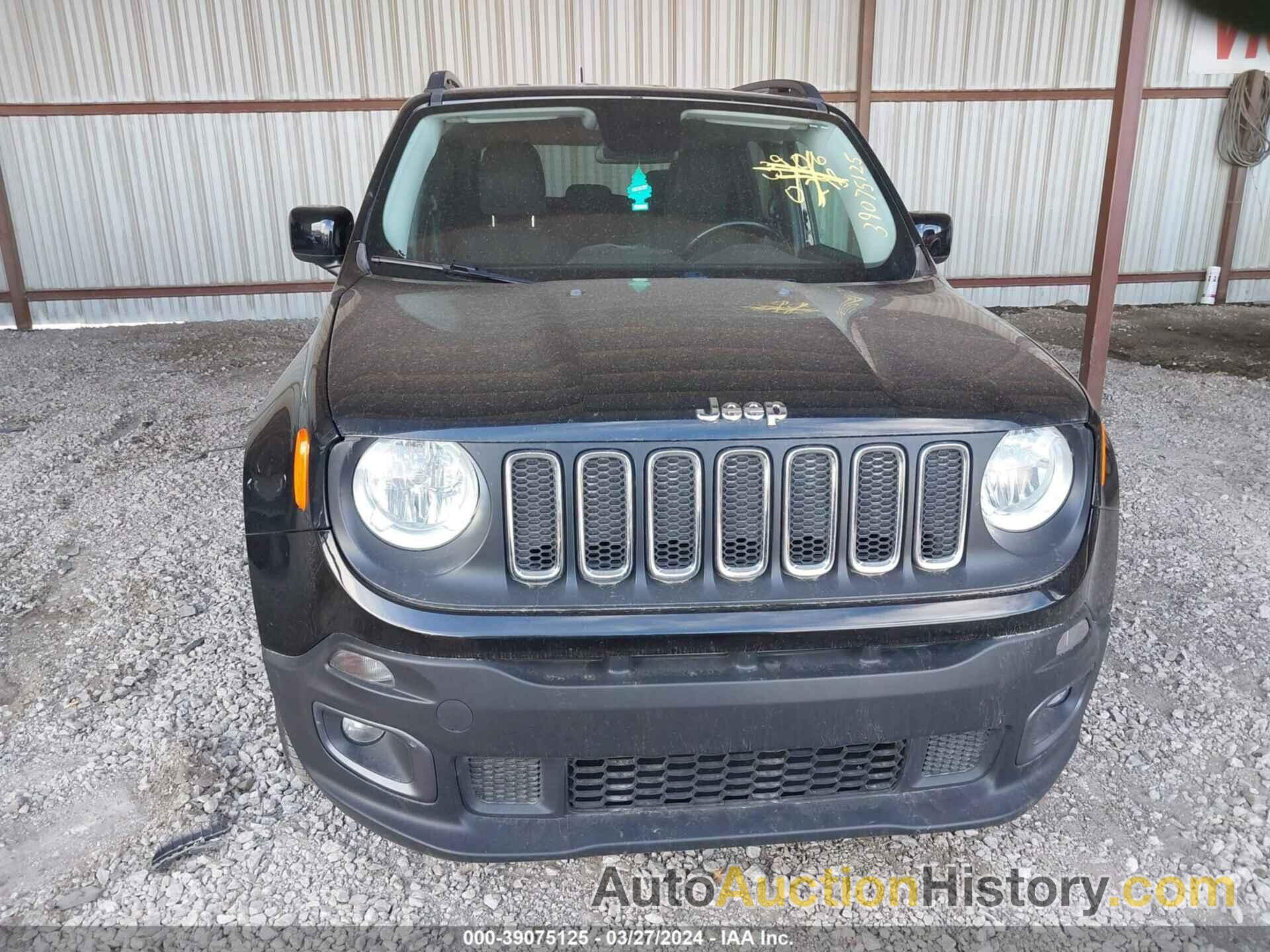 JEEP RENEGADE LATITUDE 4X4, ZACCJBBB4HPG57166