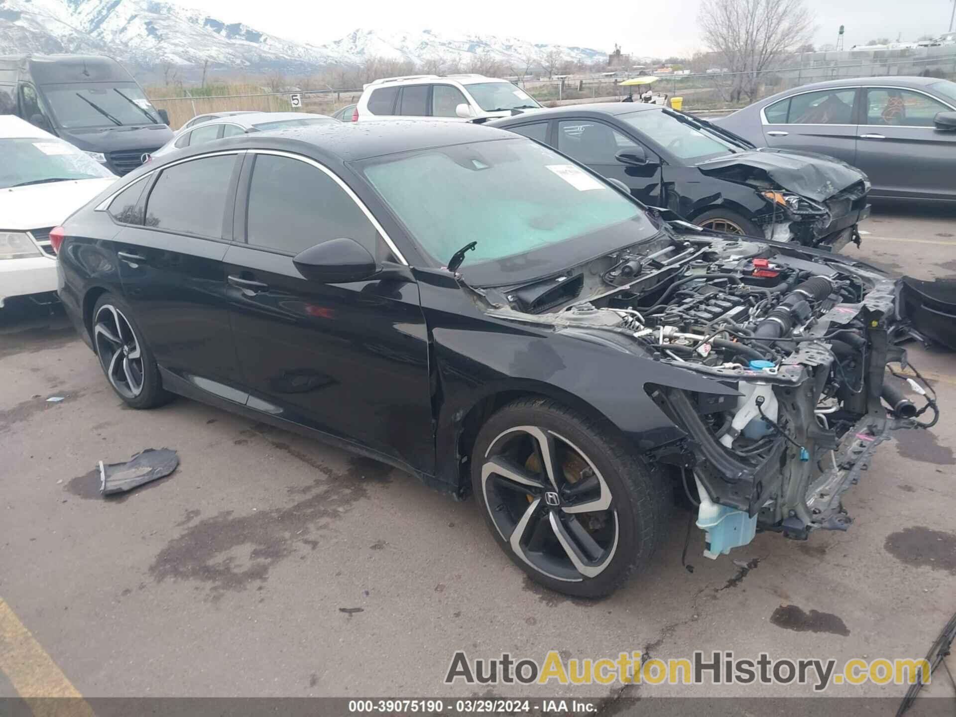 HONDA ACCORD SPORT, 1HGCV1F36JA166557