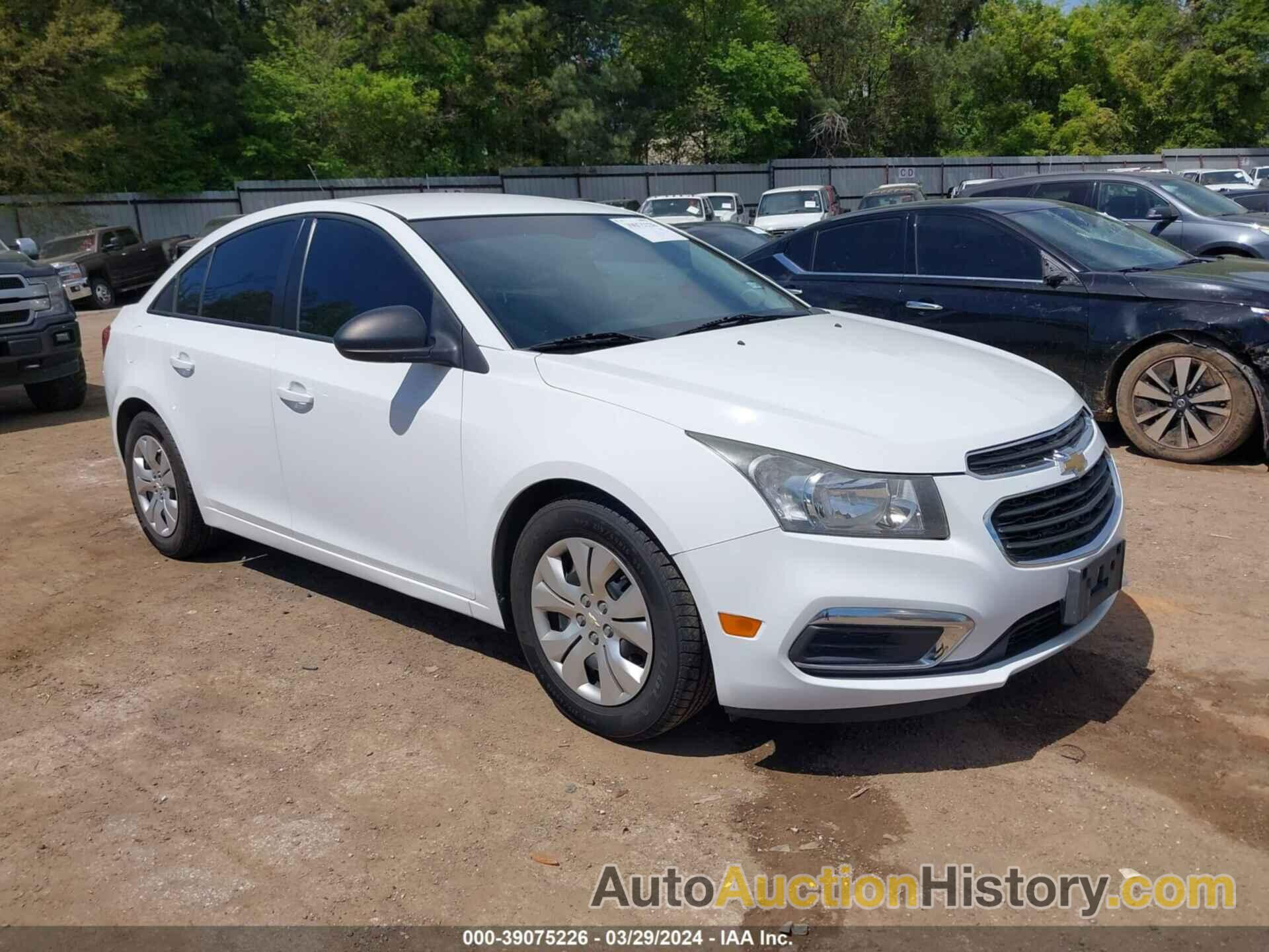 CHEVROLET CRUZE LS AUTO, 1G1PA5SHXF7219407