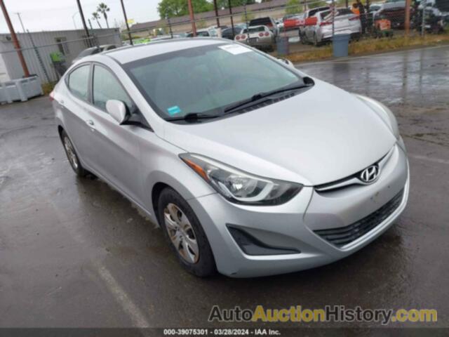 HYUNDAI ELANTRA SE, 5NPDH4AE5GH751930