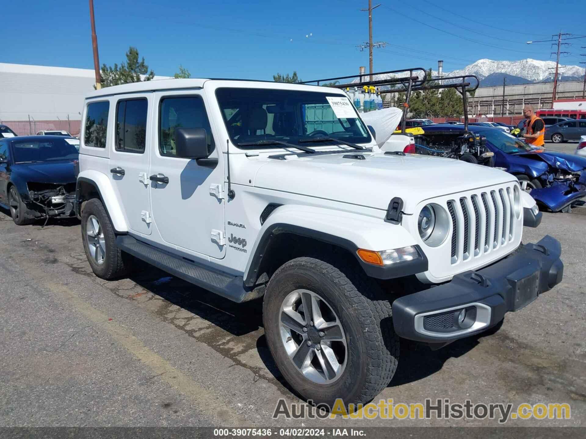 JEEP WRANGLER UNLIMITED SAHARA 4X4, 1C4HJXEG2NW121471