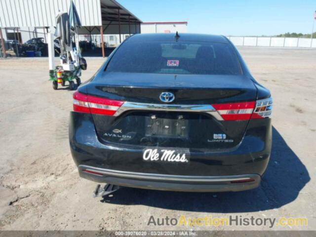 TOYOTA AVALON HYBRID LIMITED, 4T1BD1EB1FU042932