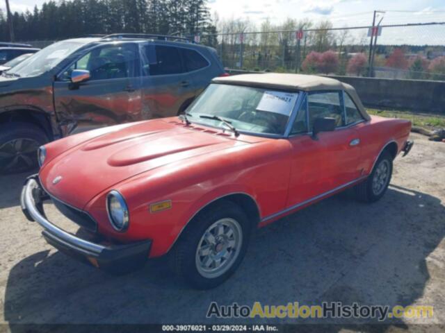 FIAT 124 SPIDER, ZFAAS00B5C5002938