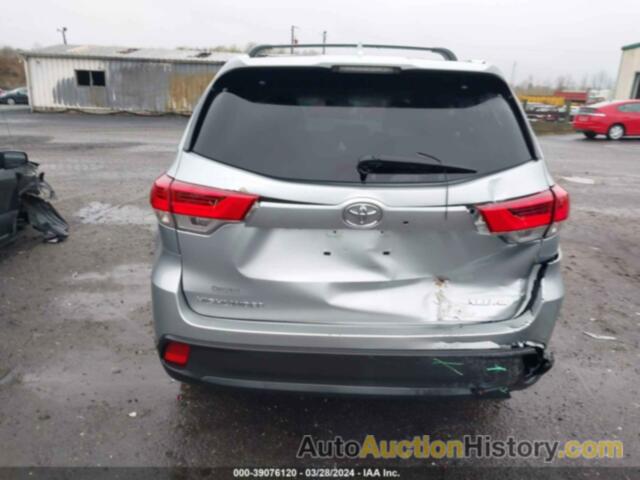 TOYOTA HIGHLANDER XLE, 5TDJZRFH2KS725403