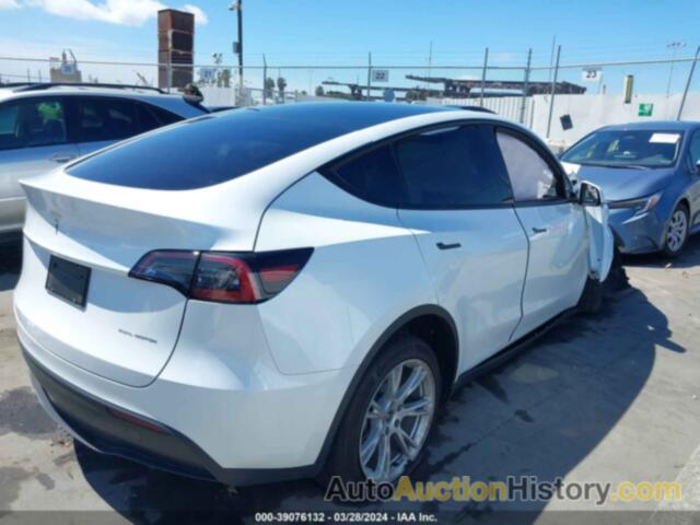 TESLA MODEL Y AWD/LONG RANGE DUAL MOTOR ALL-WHEEL DRIVE, 7SAYGDEE2PA037749