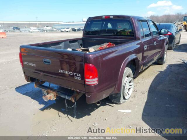 DODGE DAKOTA SLT, 1D7HL48N34S674807