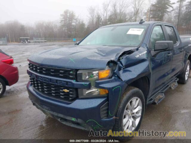 CHEVROLET SILVERADO 1500 4WD  SHORT BED CUSTOM, 3GCPYBEK4MG125033