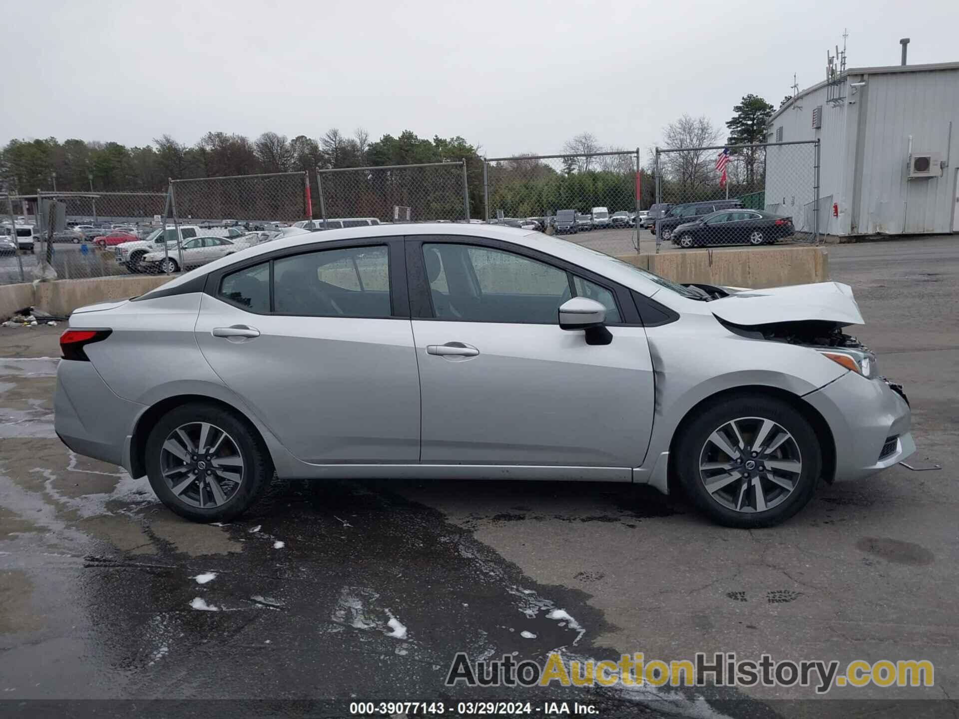 NISSAN VERSA SV XTRONIC CVT, 3N1CN8EV2ML848376