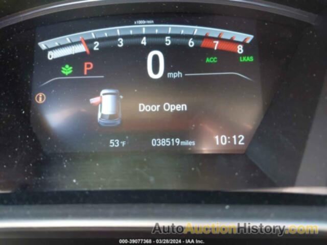 HONDA CR-V 2WD TOURING, 2HKRW1H92LH411406