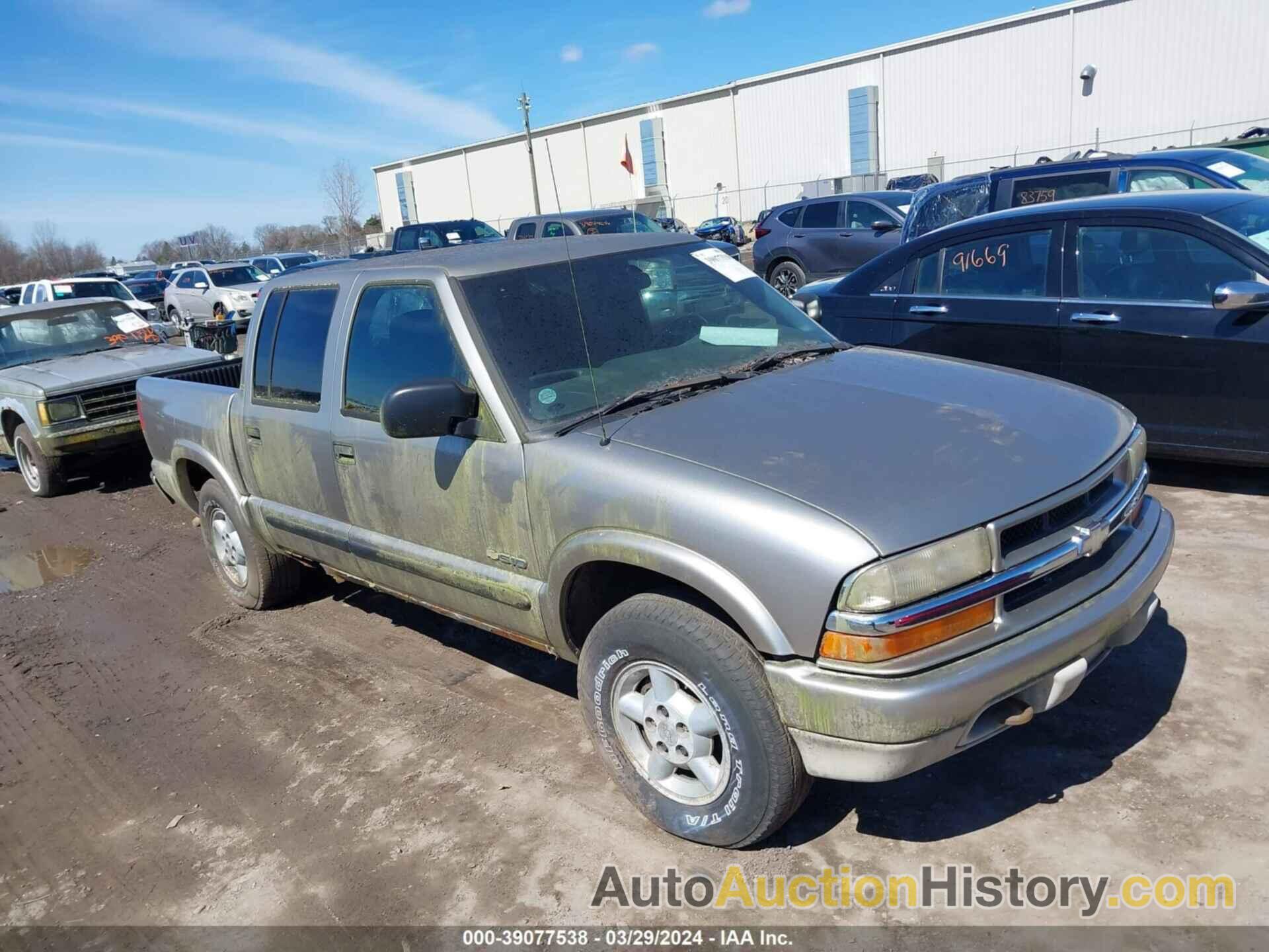 CHEVROLET S-10 LS, 1GCDT13X24K105463