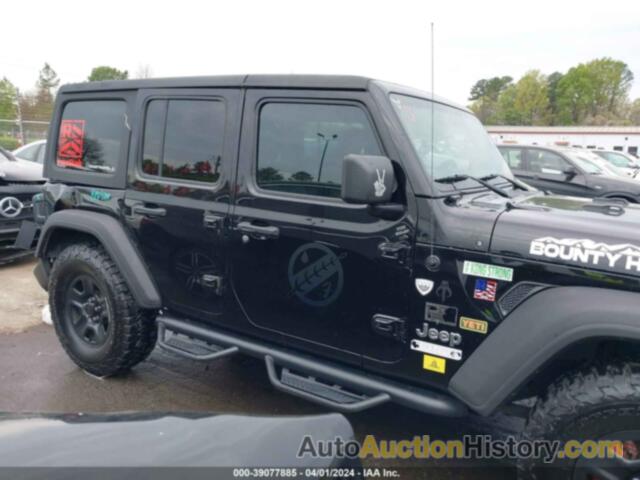 JEEP WRANGLER UNLIMITED SPORT 4X4, 1C4HJXDG7JW187879