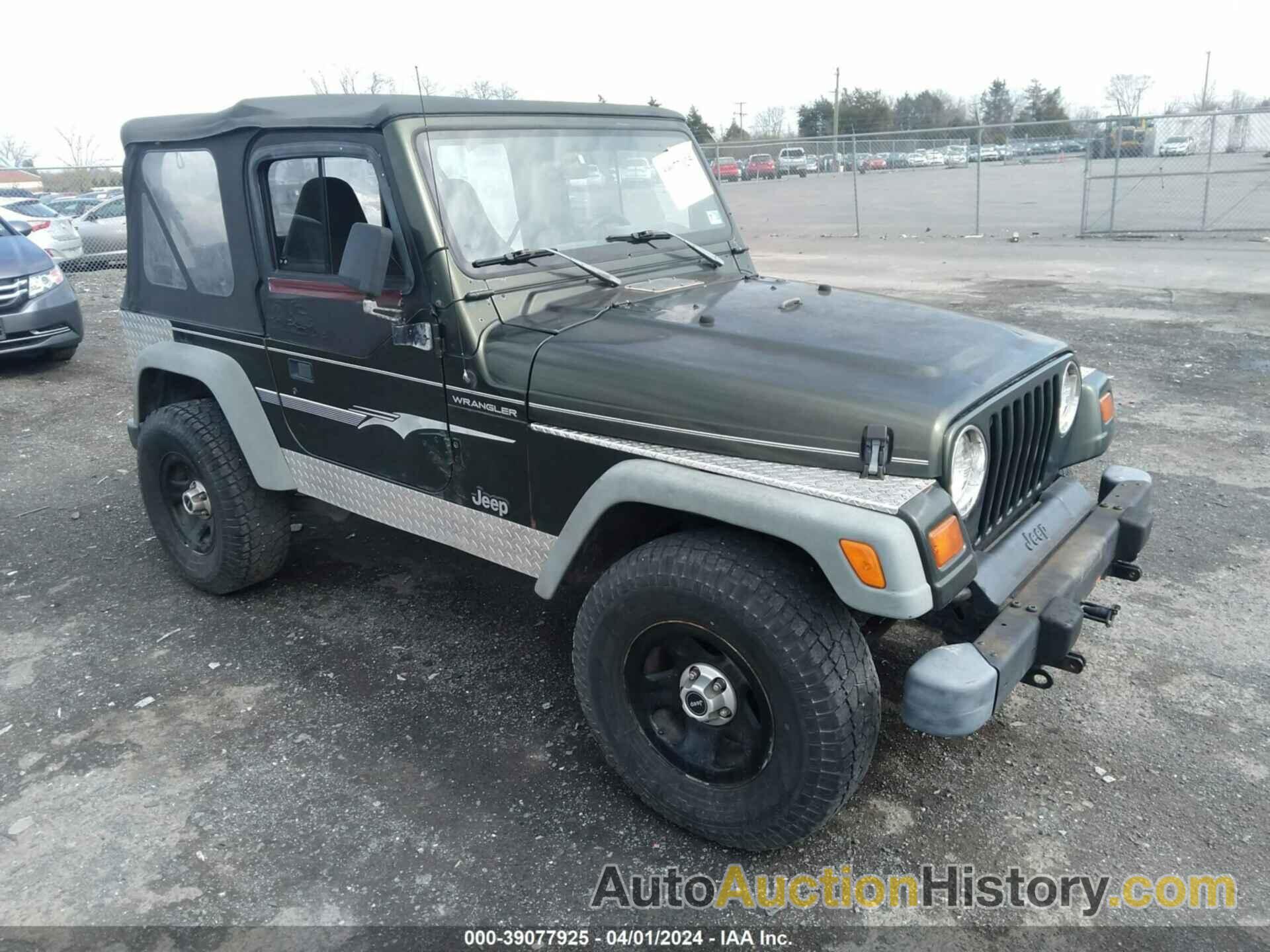 JEEP WRANGLER SE, 1J4FY29P9WP759478