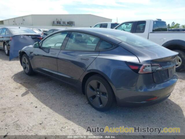 TESLA MODEL 3 REAR-WHEEL DRIVE, 5YJ3E1EA4PF436707