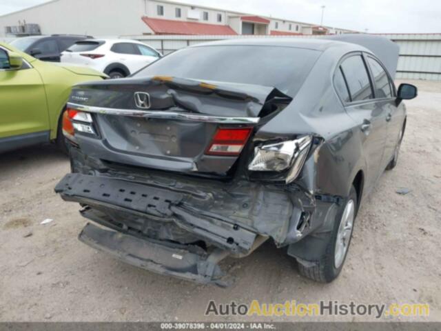 HONDA CIVIC LX, 2HGFB2F52DH563704