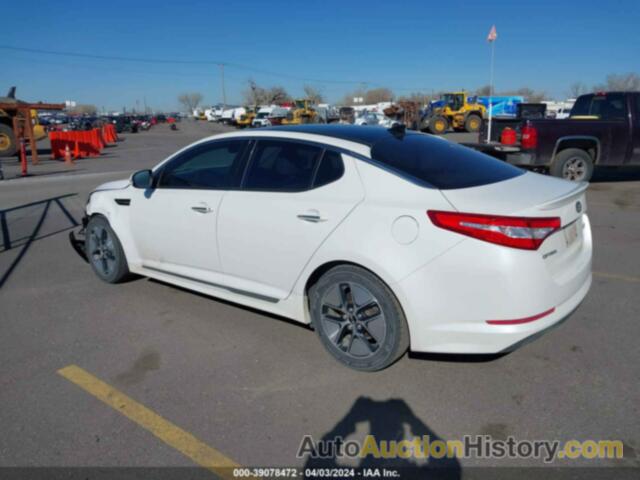 KIA OPTIMA HYBRID EX, KNAGM4AD4C5025256