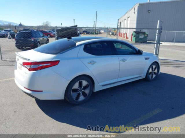 KIA OPTIMA HYBRID EX, KNAGM4AD4C5025256