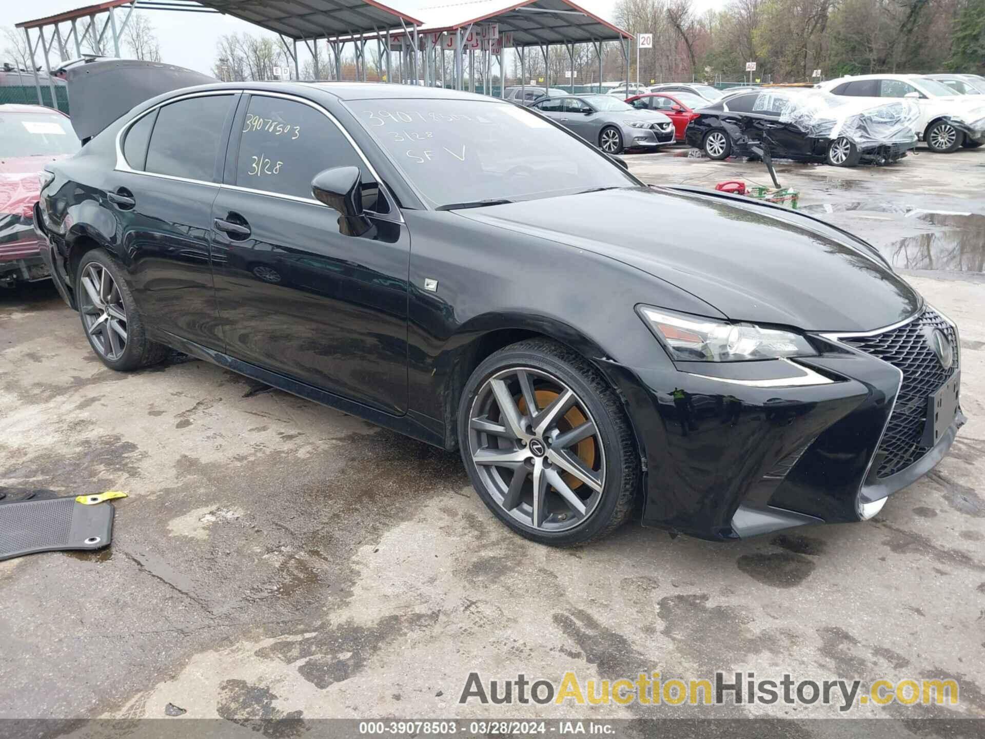 LEXUS GS 350, JTHCZ1BL8GA003358