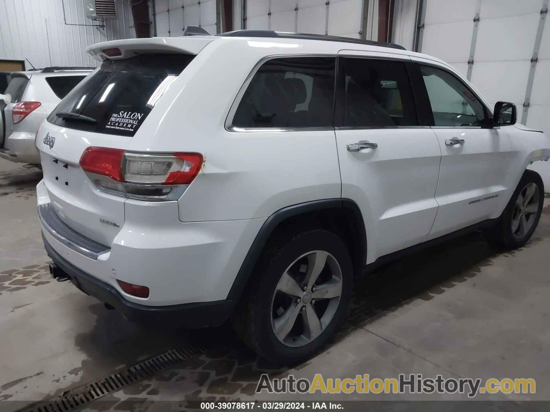 JEEP GRAND CHEROKEE LIMITED, 1C4RJFBG1EC246319