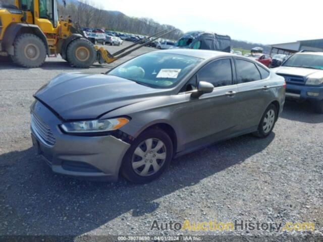 FORD FUSION S, 3FA6P0G75DR376441