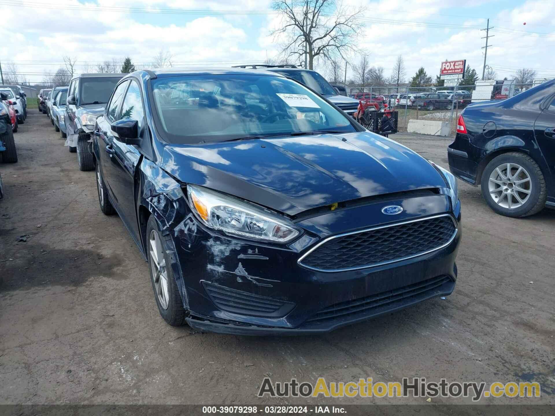 FORD FOCUS SE, 1FADP3F20GL386778