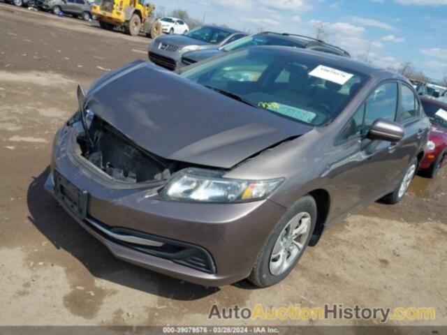 HONDA CIVIC LX, 2HGFB2F55FH510398