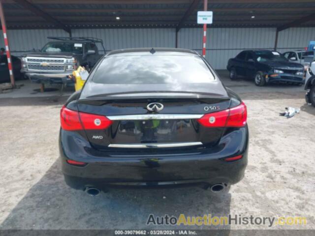 INFINITI Q50 3.0T RED SPORT 400, JN1FV7AR7GM450333