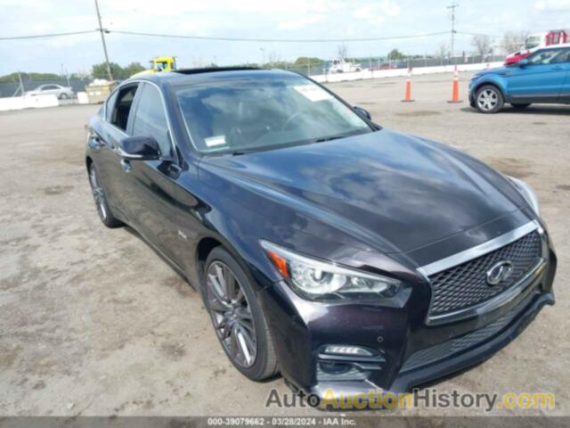 INFINITI Q50 3.0T RED SPORT 400, JN1FV7AR7GM450333