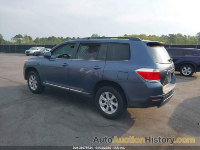 TOYOTA HIGHLANDER, 5TDZA3EH0CS029553