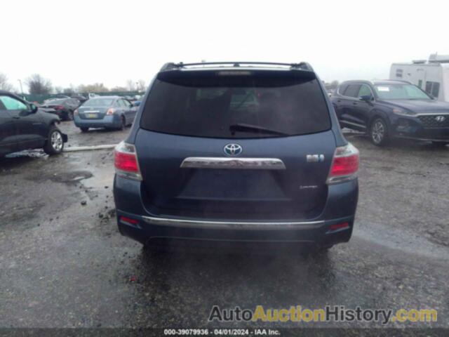 TOYOTA HIGHLANDER HYBRID HYBRID LIMITED, JTEDC3EH6C2006270