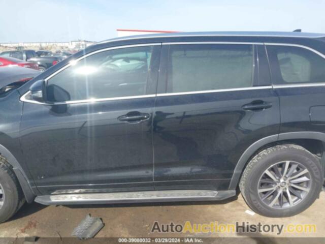 TOYOTA HIGHLANDER SE/XLE, 5TDJZRFH7HS522791