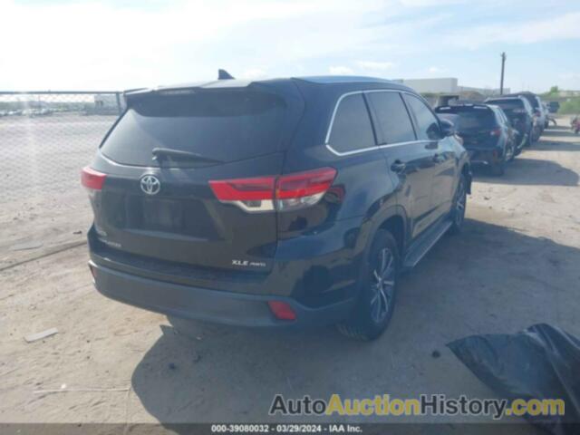 TOYOTA HIGHLANDER XLE, 5TDJZRFH7HS522791