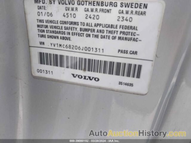 VOLVO C70 T5, YV1MC68206J001311