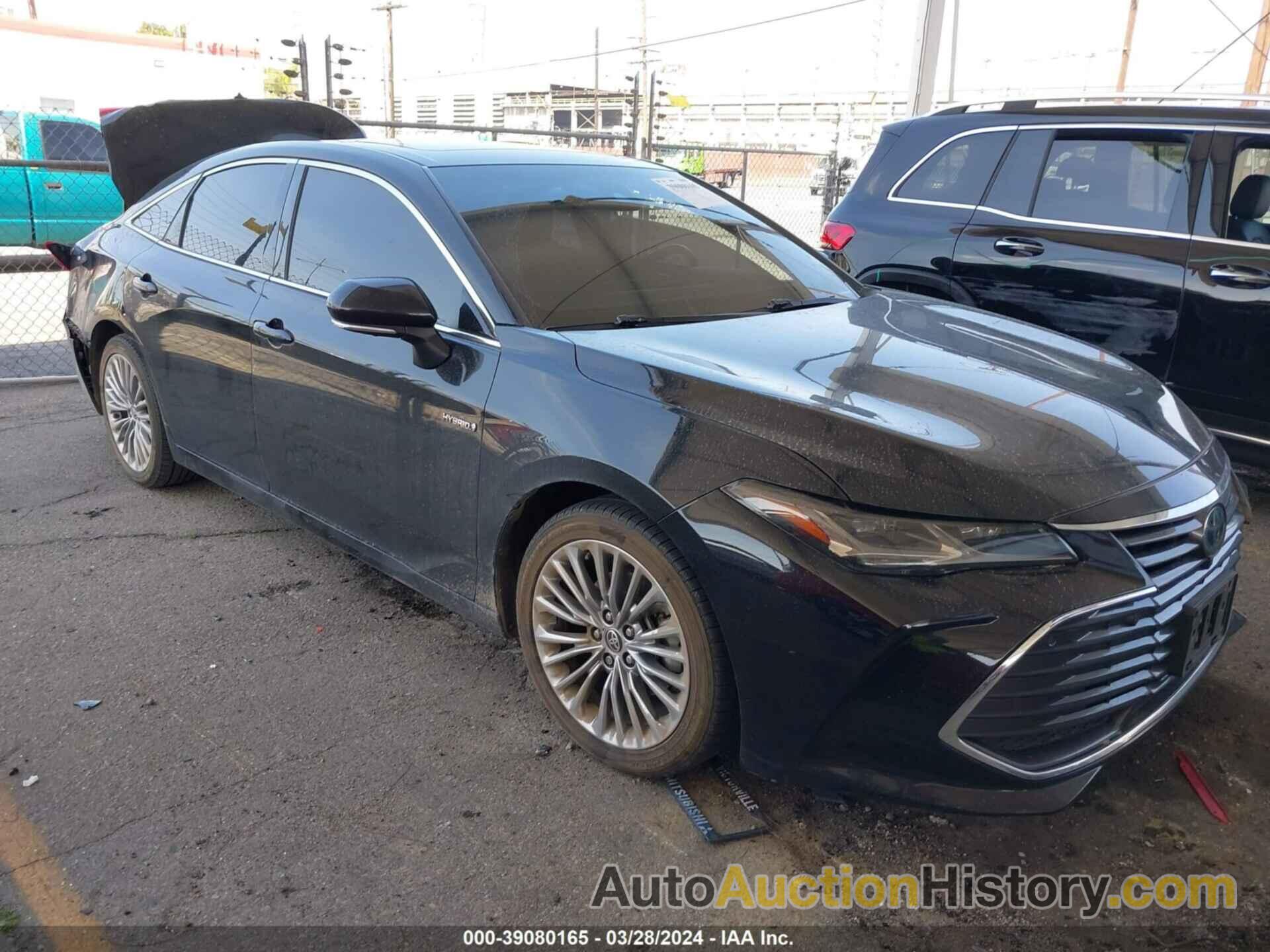 TOYOTA AVALON LIMITED, 4T1DA1AB9MU007589