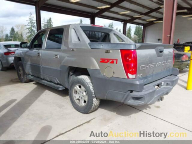 CHEVROLET AVALANCHE 1500, 3GNEK13T93G161501